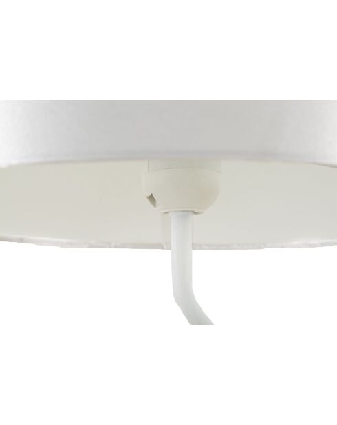 Lampe de table Danseuse doré/blanc - 28x64 cm