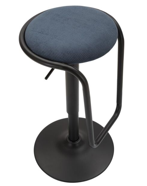 Desstiny Barhocker mit Booster, 41 x 61 x 83 cm, Marineblau