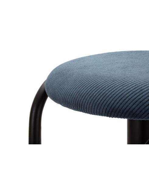 Desstiny Barhocker mit Booster, 41 x 61 x 83 cm, Marineblau