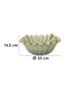 Vide-poche Venise vert - 33x14,5 cm