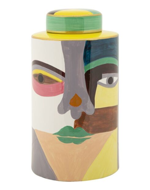 Vase Piccassy multicolore - 19x33 cm