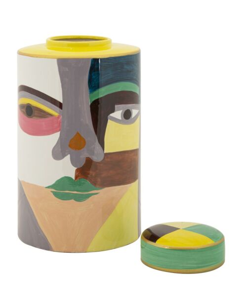 Vase Piccassy multicolore - 19x33 cm
