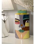 Vase Piccassy multicolore - 19x33 cm