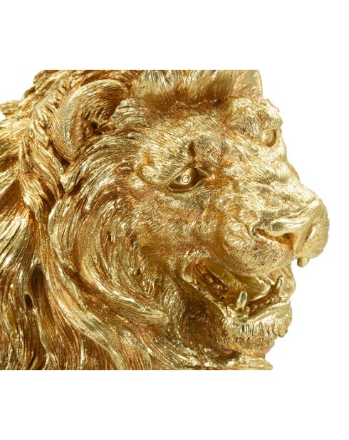 Leone Shant dorato - 45x29x55 cm