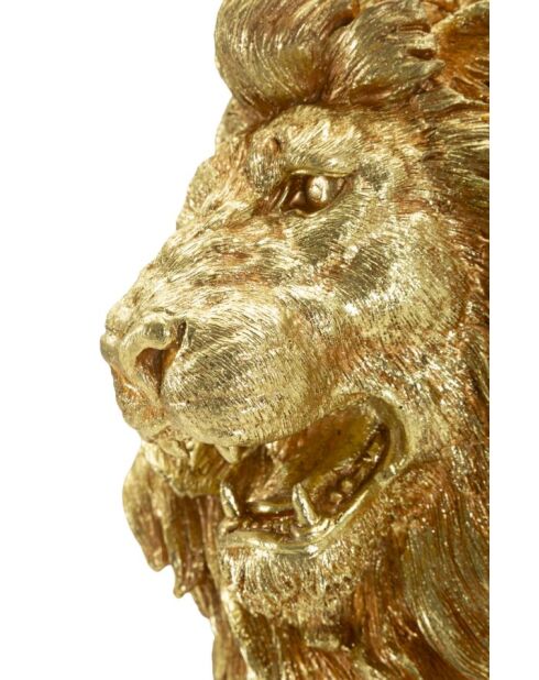 Leone Shant dorato - 45x29x55 cm