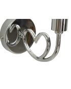 Applique Murale Lovy Argentée - 23x15x22 cm