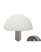 Applique Murale Lovy Argentée - 23x15x22 cm