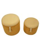 2 Hocker mit Stauraum Bozner Senf