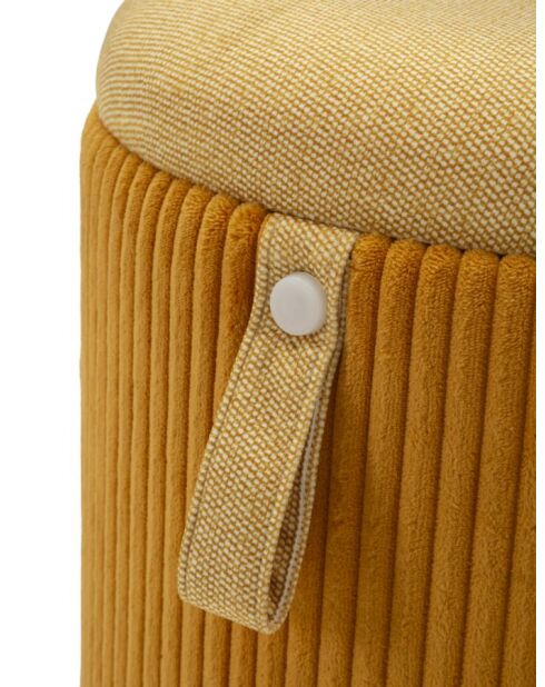 2 Hocker mit Stauraum Bozner Senf