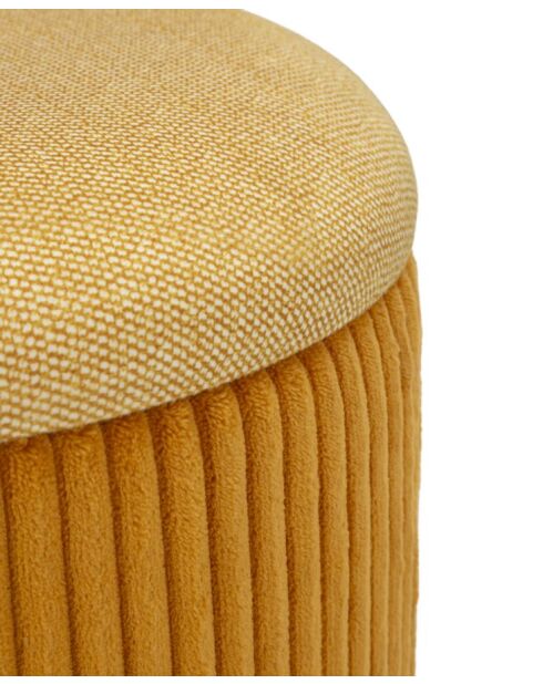 2 Hocker mit Stauraum Bozner Senf