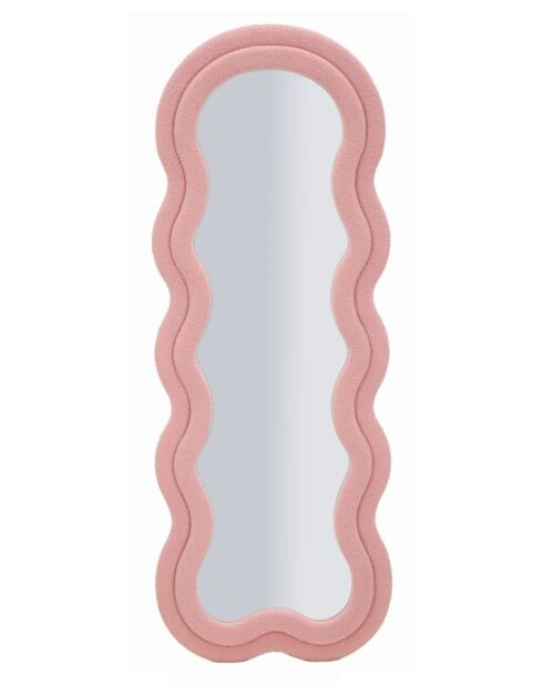 Specchio a forma di orsacchiotto rosa - 60x4x160 cm