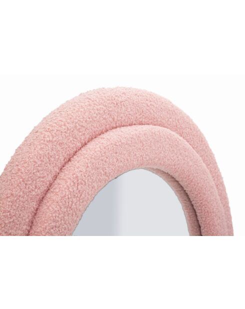 Specchio a forma di orsacchiotto rosa - 60x4x160 cm