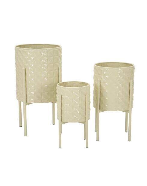 3 soportes para ollas de crema Betsy de Holder
