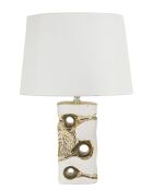 Lampe de table Florida dorée - 30x43,5 cm