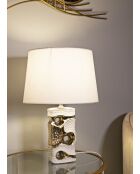 Lampe de table Florida dorée - 30x43,5 cm