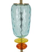 Lampe de table bleue - 35x73 cm