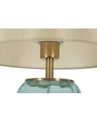 Lampe de table bleue - 35x73 cm