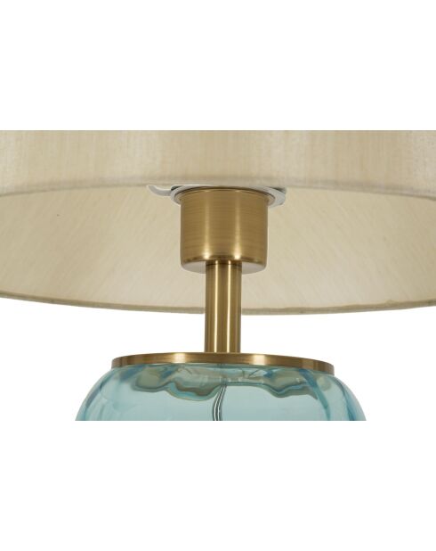 Lampe de table bleue - 35x73 cm