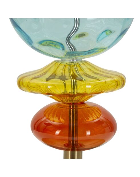 Lampe de table bleue - 35x73 cm