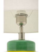 Lampe de table Piccassy multicolore - 40x65 cm