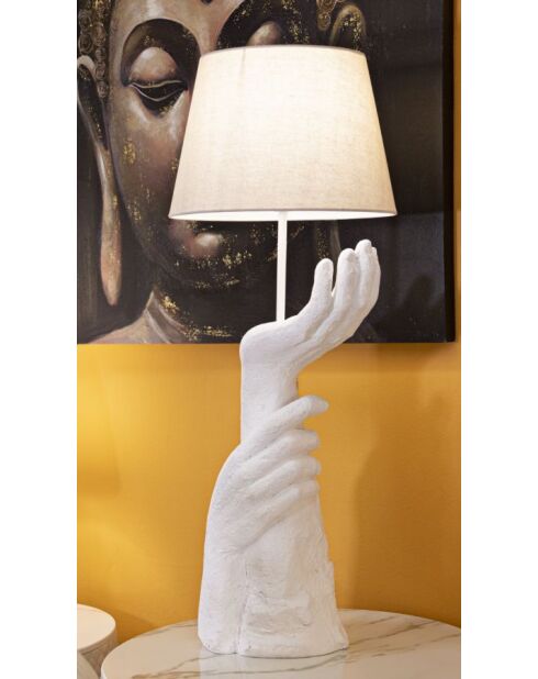 Lampe de table Life blanche - 35x93 cm