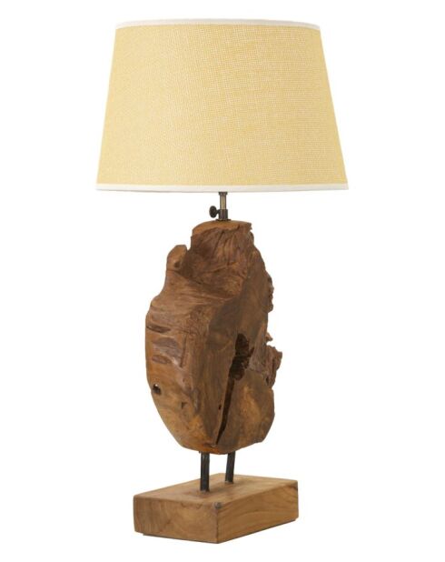 Lampe de table en Teck Kepala brune - 35x69 cm