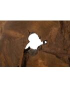 Lampe de table en Teck Kepala brune - 35x69 cm