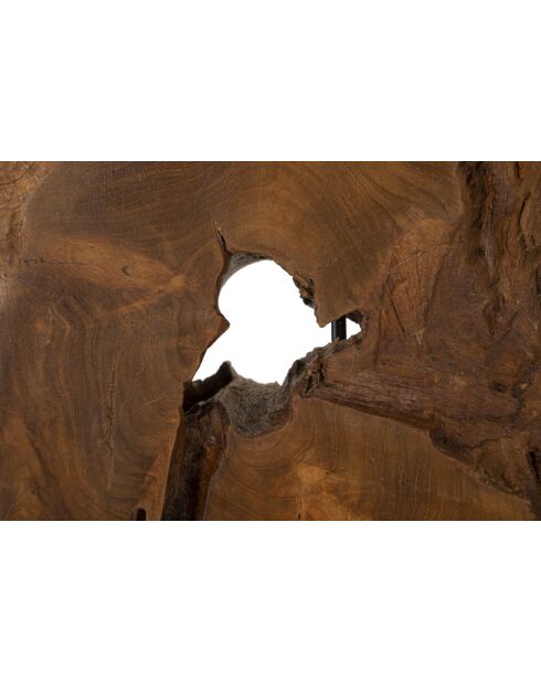 Lampe de table en Teck Kepala brune - 35x69 cm