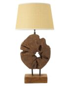 Lampe de table en Teck Kepala brune - 35x69 cm
