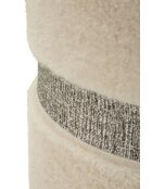 2 Poufs avec rangement Saint-Moritz crème