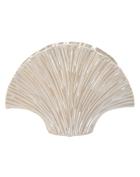 Vase Perly nacré - 27x8X19 cm