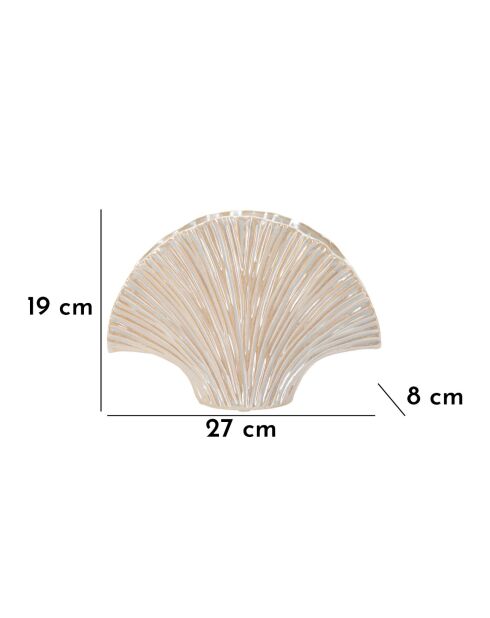 Jarrón Pearl Perly - 27x8x19 cm