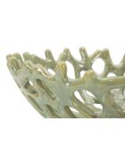 Coupelle Corail verte - 35x13 cm