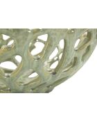 Coupelle Corail verte - 35x13 cm