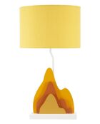 Lampe de table orange - 30x57 cm