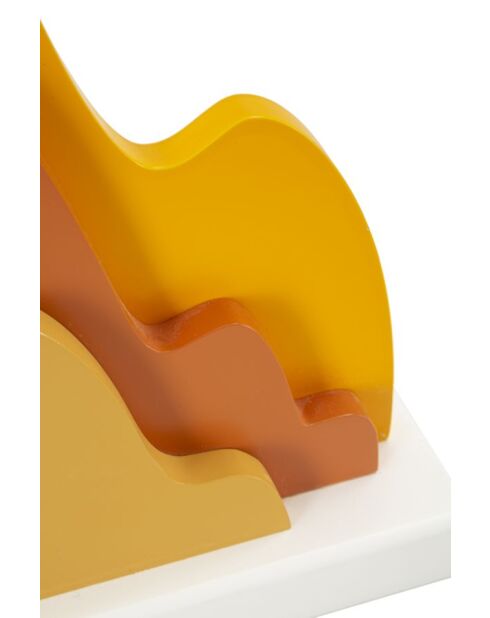 Lampe de table orange - 30x57 cm