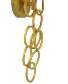 Applique Murale Rich doré/noir - 30x20x50 cm