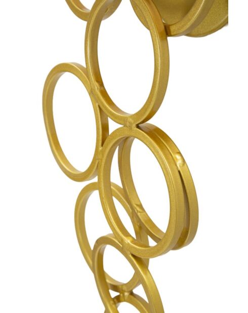 Applique Murale Rich doré/noir - 30x20x50 cm