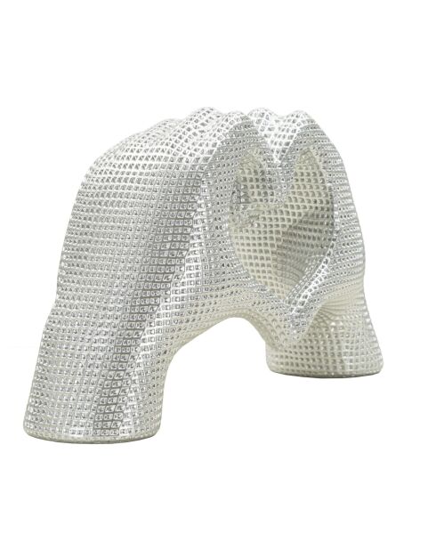 Decoración a mano Silver Lovers, 25 x 7,5 x 13,5 cm