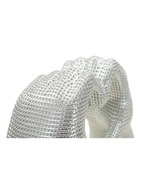 Decoración a mano Silver Lovers, 25 x 7,5 x 13,5 cm