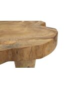 Krukje Kursi bruin teakhout - 35x45 cm