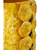 Jarrón Yellow Drop - 16x15x33 cm