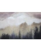 Pittura murale Mountain Rose - 80x2,7x60 cm