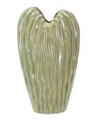 Jarrón Venecia verde - 22x10x39 cm