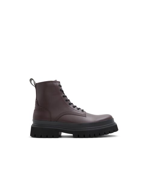 Boots en Cuir Amir Bordeaux