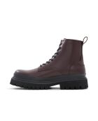Boots en Cuir Amir Bordeaux