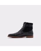 Boots en Cuir Aaron noires