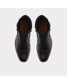 Boots en Cuir Aaron noires