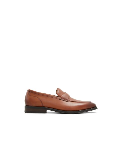 Mocassins en cuir Chris cognac