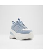 Baskets Corinne bleu moyen